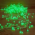 NEON-NIGHT 303-604 Гирлянда Мишура LED 3 м прозрачный ПВХ, 288 диодов, цвет зеленый