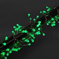 NEON-NIGHT 303-604 Гирлянда Мишура LED 3 м прозрачный ПВХ, 288 диодов, цвет зеленый