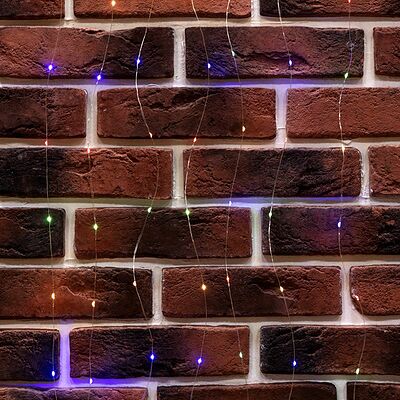 NEON-NIGHT 315-889 Гирлянда Светодиодный занавес из росы 3х3м 300 LED МУЛЬТИКОЛОР IP20 USB + пульт управления, с крючками для крепления NEON-NIGHT