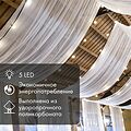 NEON-NIGHT 405-116 Лампа светодиодная, диаметр 45мм, E27, 5 LED, 2Вт, ТЕПЛЫЙ БЕЛЫЙ, 230В NEON-NIGHT