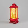 NEON-NIGHT 501-062 Декоративный LED-фонарь с эффектом снегопада и подсветкой Дед Мороз, теплое белое свечение NEON-NIGHT