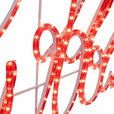 NEON-NIGHT 501-113 Надпись прописная светодиодная С Новым Годом красная 230x90 см NEON-NIGHT