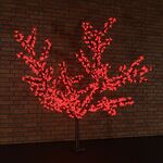 NEON-NIGHT 531-102 Светодиодное дерево Сакура, высота 1,5м, диаметр кроны 1,8м, красные светодиоды, IP 65, понижающий трансформатор в комплекте NEON-NIGHT