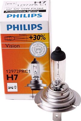 PHILIPS Лампа PHILIPS Н7 55 ВТ PR+30 (12972) H7 55W+30% Premium (853921300, 12972PRC1)