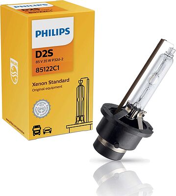 PHILIPS Лампа ксенон. D2S 85V 35W P32d-2 (85122C1)