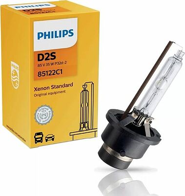 PHILIPS Лампа ксенон. D2S 85V 35W P32d-2 (85122C1)