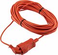 PROconnect 11-7106 Удлинитель-шнур ПВС 2х0,75, 20м, б/з, 6А, 1300Вт, IP20, оранжевый (Сделано в России) PROconnect