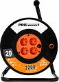 PROconnect 11-7604 Удлинитель силовой на катушке 4 гнезда с/з 20м 3х1мм² PROconnect PROconnect 11-7604 Удлинитель силовой на катушке 4 гнезда с/з 20м 3х1мм² PROconnect