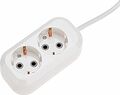 PROconnect 13-4203 Удлинитель 2 гнезда, 3м, 3х0,75мм², с/з, белый PROconnect PROconnect 13-4203 Удлинитель 2 гнезда, 3м, 3х0,75мм², с/з, белый PROconnect