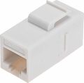 REXANT 02-0101 Адаптер проходной формата Keystone, Jack RJ-45(8P8C), UTP, CAT 5e REXANT PRO