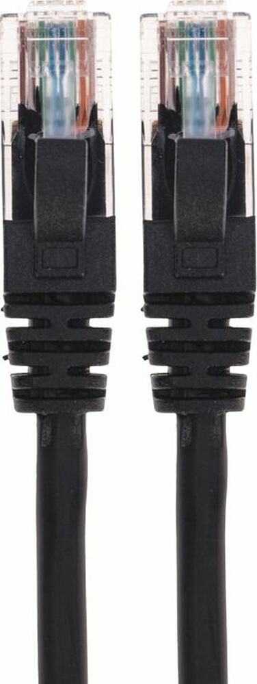 REXANT 02-0102-3 Патч-корд U/UTP, CAT 5e, RJ45-RJ45, 26AWG, LSZH, черный, 3м REXANT