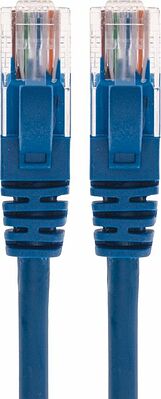 REXANT 02-0104-105 Патч-корд U/UTP, CAT 5e, RJ45-RJ45, 26AWG, LSZH, синий, 1,5м REXANT