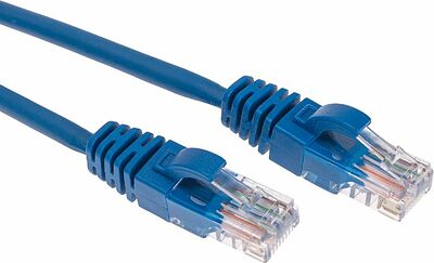 REXANT 02-0104-105 Патч-корд U/UTP, CAT 5e, RJ45-RJ45, 26AWG, LSZH, синий, 1,5м REXANT