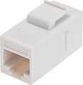 REXANT 02-0108 Адаптер проходной формата Keystone, Jack RJ-45(8P8C), UTP, CAT 6 REXANT PRO
