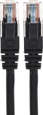 REXANT 02-0292-05 Патч-корд U/UTP, CAT 6, RJ45-RJ45, 26AWG, LSZH, черный, 0,5м REXANT