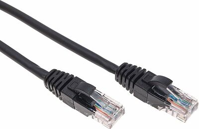 REXANT 02-0292-2 Патч-корд U/UTP, CAT 6, RJ45-RJ45, 26AWG, LSZH, черный, 2м REXANT