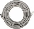 REXANT 02-0390-10 Патч-корд S/FTP, CAT 6A (10G), RJ45-RJ45, 28AWG, LSZH, серый, 10м REXANT