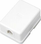 REXANT 03-0001 Розетка телефонная внешняя, 1 порт UTP RJ-14 (6P4C), CAT 3 REXANT 