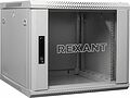 REXANT 04-0966-111 Настенный шкаф 19 quot; 9U 600×600×501 (ШxГxВ), дверь стекло, металлическая задняя стенка, боковые съемные стенки, RAL 7035 REXANT REXANT 04-0966-111 Настенный шкаф 19 quot; 9U 600×600×501 (ШxГxВ), дверь стекло, металлическая задняя стенка, боковые съемные стенки, RAL 7035 REXANT