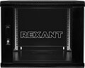 REXANT 04-0966-112 Настенный шкаф 19 quot; 9U 600×600×501 (ШxГxВ), дверь стекло, металлическая задняя стенка, боковые съемные стенки, RAL 9005 REXANT REXANT 04-0966-112 Настенный шкаф 19 quot; 9U 600×600×501 (ШxГxВ), дверь стекло, металлическая задняя стенка, боковые съемные стенки, RAL 9005 REXANT