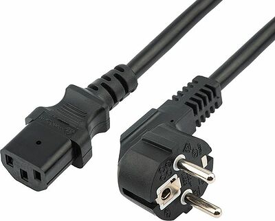 REXANT 04-2740 Шнур сетевой СЕЕ 7/7 (Schuko) – IEC 320 C13 3x1,0мм², 10A, длина 5м REXANT