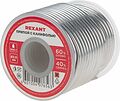 REXANT 09-3393 Припой с канифолью, 500г, Ø3мм, (олово 60%, свинец 40%), катушка REXANT REXANT 09-3393 Припой с канифолью, 500г, Ø3мм, (олово 60%, свинец 40%), катушка REXANT