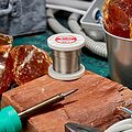REXANT 09-3501 Припой ПОМ-3, 100г, Ø1мм, (олово 97%, медь 3%), бессвинцовый, ГОСТ 21931-76, катушка REXANT