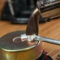 REXANT 09-3541 Припой пруток ПОС-40, Ø8мм, длина 400мм, ГОСТ 21931-76, олово 40%, свинец 60% (упак. 1 шт) REXANT REXANT 09-3541 Припой пруток ПОС-40, Ø8мм, длина 400мм, ГОСТ 21931-76, олово 40%, свинец 60% (упак. 1 шт) REXANT