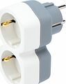 REXANT 11-1087 Двойник электрический 16А с/з и защитными шторками, белый REXANT REXANT 11-1087 Двойник электрический 16А с/з и защитными шторками, белый REXANT