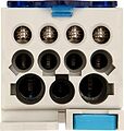 REXANT 11-2004 Блок распределительный РБД-400А на DIN-рейку REXANT REXANT 11-2004 Блок распределительный РБД-400А на DIN-рейку REXANT