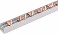 REXANT 11-2256 Шина соединительная типа PIN (12 штырей) 3Р 100 А (22см) REXANT