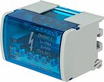 REXANT 11-2302-7 Шина на DIN-рейку в корпусе (кросс-модуль) 2х7 REXANT
