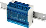 REXANT 11-2304-11 Шина на DIN-рейку в корпусе (кросс-модуль) 4х11 REXANT