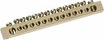 REXANT 11-2369 Шина PEN «земля-ноль» 6х9мм 14/2 (14 групп/крепеж по краям) REXANT