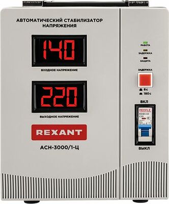 REXANT 11-5004 Стабилизатор напряжения AСН-3000/1-Ц REXANT
