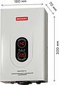 REXANT 11-5018 Стабилизатор напряжения настенный АСНN-500/1-Ц REXANT REXANT 11-5018 Стабилизатор напряжения настенный АСНN-500/1-Ц REXANT