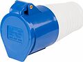 REXANT 11-8921 Розетка 223 переносная 2Р+РЕ 32А 220В IP44 REXANT REXANT 11-8921 Розетка 223 переносная 2Р+РЕ 32А 220В IP44 REXANT