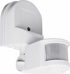REXANT 11-9205 Датчик движения настенный ДДС 01, 180°, 1200 Вт, 3-2000 Лк, 5-12 м, 10-420 сек. IP44 REXANT