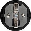REXANT 111-001 Вилка влагозащищенная прямая, с/з, 16А, IP44, каучук, черная REXANT REXANT 111-001 Вилка влагозащищенная прямая, с/з, 16А, IP44, каучук, черная REXANT