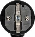 REXANT 111-003 Вилка влагозащищенная угловая, с/з, 16А, IP44 каучук, черная REXANT REXANT 111-003 Вилка влагозащищенная угловая, с/з, 16А, IP44 каучук, черная REXANT