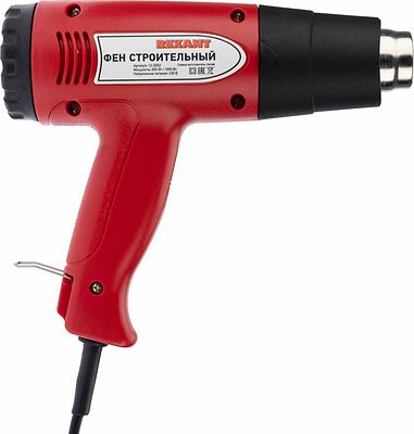 REXANT 12-0052 Фен строительный REXANT, 230 В/1800 Вт quot;STANDARD quot; с терморегулятором