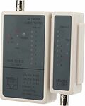 REXANT 12-1001 Тестер кабеля RJ-45/RJ-12/ RJ-11/BNC 5248 REXANT