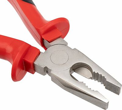 REXANT 12-4612 Плоскогубцы комбинированные 180мм никелированные, двухкомпонентные рукоятки REXANT 