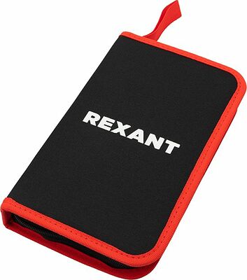 REXANT 12-4692-3 Набор диэлектрического инструмента RI-02, тканевый пенал, 11 предметов, до 1000В REXANT