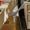 REXANT 12-4723-1 Отвертка шлицевая SL6х125мм, трехкомпонентная рукоятка, сталь S2 REXANT