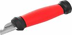 REXANT 12-4931 Нож монтажника, нержавеющая сталь, двухсторонняя заточка, лезвие 33мм REXANT