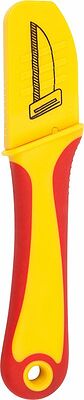 REXANT 12-4936 Нож монтажника, нержавеющая сталь, прямое лезвие REXANT