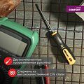 REXANT 12-6415 Отвертка крестовая PZ2х100мм, двухкомпонентная рукоятка REXANT REXANT 12-6415 Отвертка крестовая PZ2х100мм, двухкомпонентная рукоятка REXANT