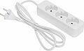 REXANT 13-4006 Удлинитель STANDARD 3 гнезда, 1,5м, 2х1,0мм², б/з, белый REXANT REXANT 13-4006 Удлинитель STANDARD 3 гнезда, 1,5м, 2х1,0мм², б/з, белый REXANT