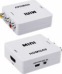 REXANT 17-6931 Конвертер HDMI на 3 RCA, пластик, белый REXANT